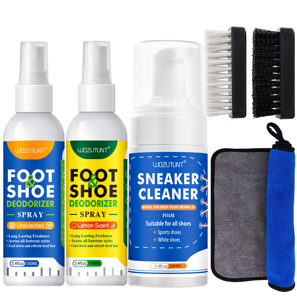Shoe Cleaning Brush - WOZUTUNT Wielofunkcyjny spray lub szczotka lub