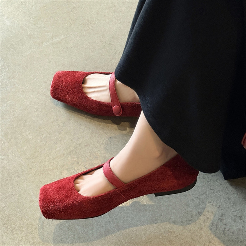 Shoe Brush - Nowe wiosenno-jesienne damskie buty ze szczotkowanej
