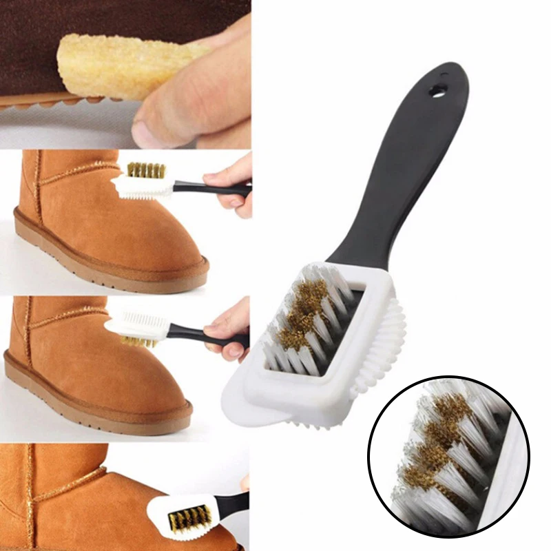 Shoe Cleaning Brush - 1/2szt3Wygoda do czyszczenia boku Szczotka do