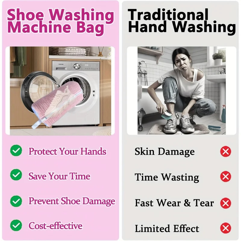 Uniwersalna torba do prania bu – Shoe Cleaning Brush recenzja i cena