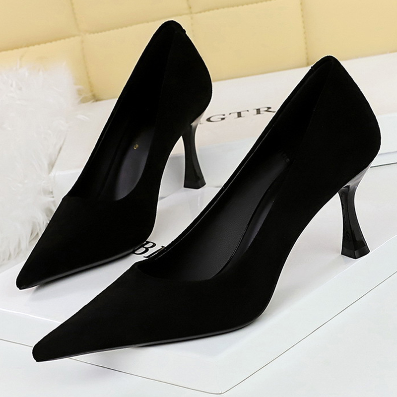 BIGTREE Buty Zamszowe Czarne D – Shoe Tree recenzja i cena