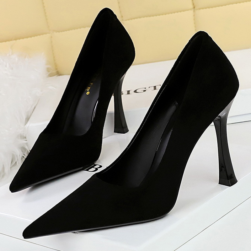 BIGTREE Buty Zamszowe Czarne D – Shoe Tree recenzja i cena