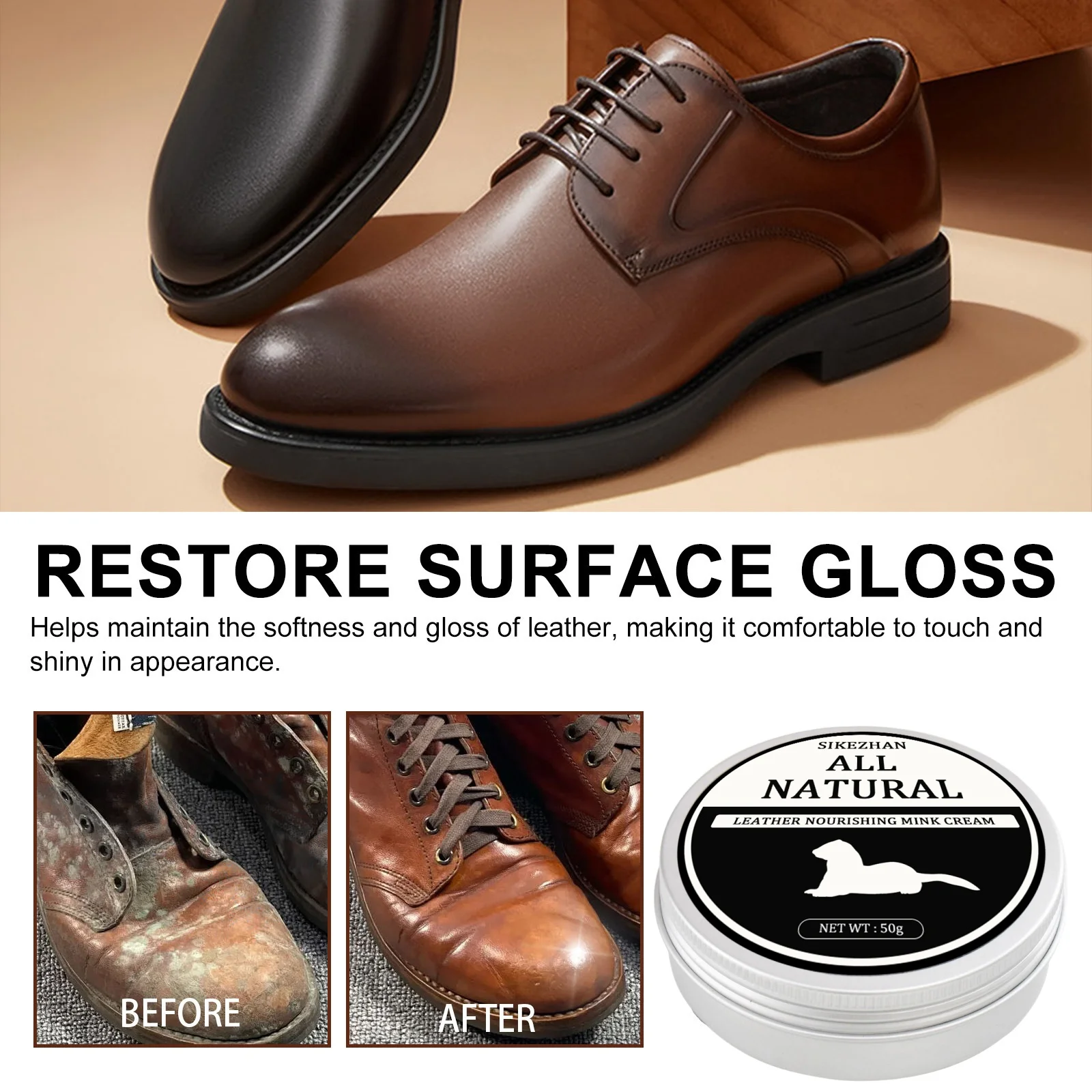 SIKEZHAN Leather Sofa Cleaner  – Shoe Cleaner recenzja i cena