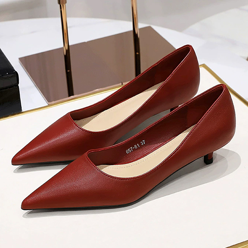 Szpiczaste czółenka na średnim – Shoe Tree recenzja i cena